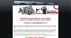 Desktop Screenshot of logiciel-roulette.fr